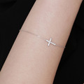 十字架鑽 ‧ 純銀手鍊_1
