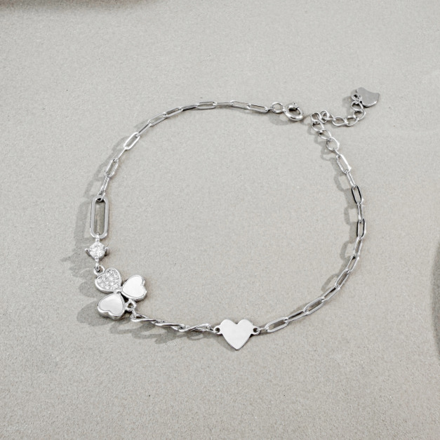 三葉草 ‧ 純銀手鍊