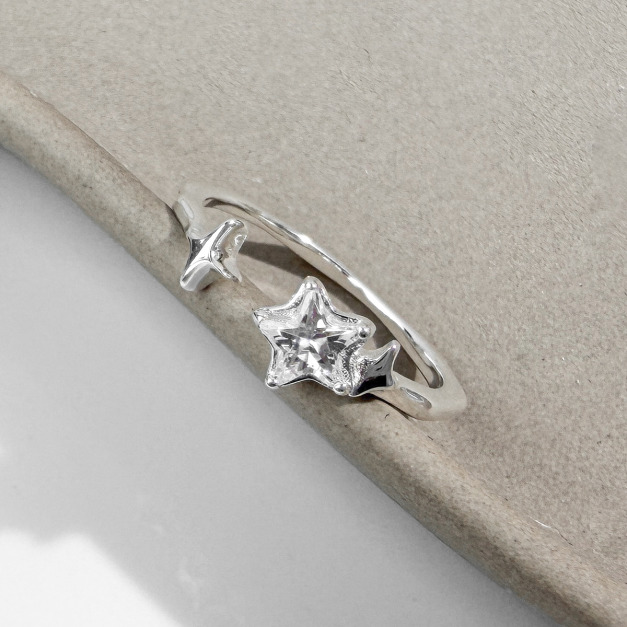 閃耀星芒 ‧ 純銀戒指