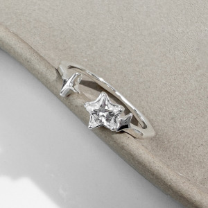 閃耀星芒 ‧ 純銀戒指