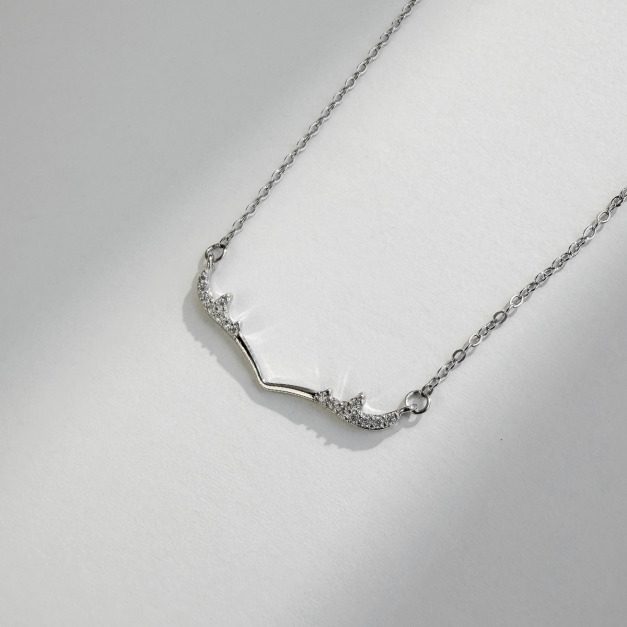 鹿角鑽 ‧ 純銀項鍊