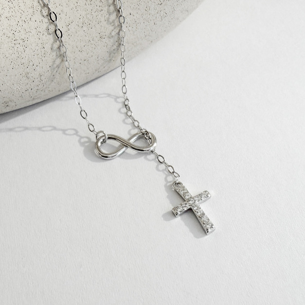 無限十字架 ‧ 純銀項鍊