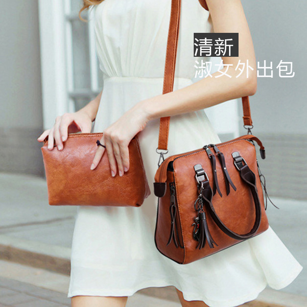 【BONum】清新掛墜淑女外出包 一套四件