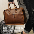 【BONum】韓版瘋馬皮男用商務出差包 輕旅行包_1