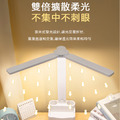 【BONum】雙臂雙倍大範圍LED不閃頻護眼檯燈_2
