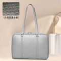 【BONum】女用雲皮革輕量托特單肩商務電腦包_3