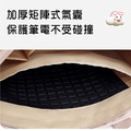 【BONum】女用尼龍布16吋氣囊托特單肩商務電腦包_3