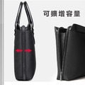 【BONum】輕量網眼可增容量無背帶手提商務包_4
