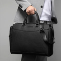 【BONum】真皮胖胖型多功能商務出差包 輕旅行包_1