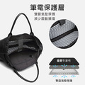 【BONum 】女用牛津布簡約雙袋輕巧筆電包_2