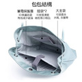 【BONum】女用15吋日系簡約直式防水防震輕量牛津筆電包_5