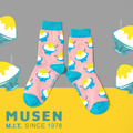 台灣美食針織襪-剉冰Shaved Ice Socks 長襪|中筒襪|男女同款
