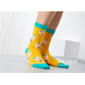 台灣美食針織襪-珍珠奶茶 Bubble Tea Socks 長襪|中筒襪|男女同款_1