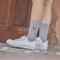 小吃刺繡襪-蚵仔麵線Oyster Vermicelli Socks 長襪|中筒襪|男女同款_2