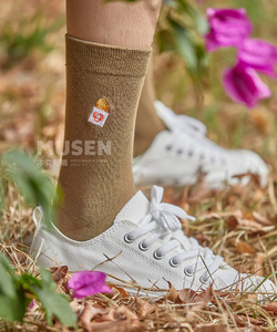 小吃刺繡襪-香雞排Deep Fried Chicken Cutlets Socks 長襪|中筒襪|男女同款