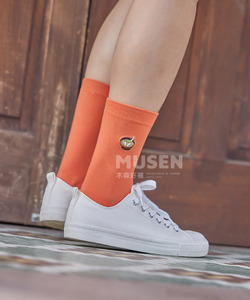 小吃刺繡襪-蚵仔麵線Oyster Vermicelli Socks 長襪|中筒襪|男女同款