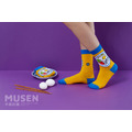 蚵仔煎 / 台灣美食襪 - Taiwan Oyster Omelet Socks 長襪|中筒襪|男女同款