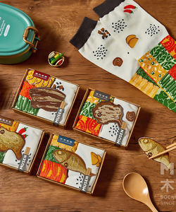 便當襪禮物盒Boxed Meal Socks Gift Box 長襪|中筒襪|男女同款