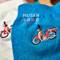 台灣印象刺繡襪-金旺機車 長襪|中筒襪|男女同款_5