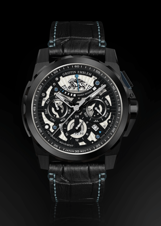 魅影王者 RG9005-2 全日曆機械錶 42mm (已絕版)