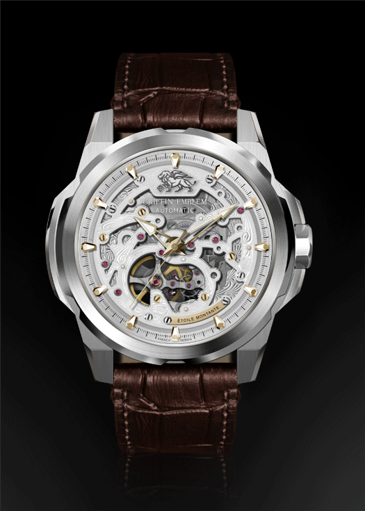 星空白鷹 RGN001-4 鏤空機械錶 42mm （停產）_7