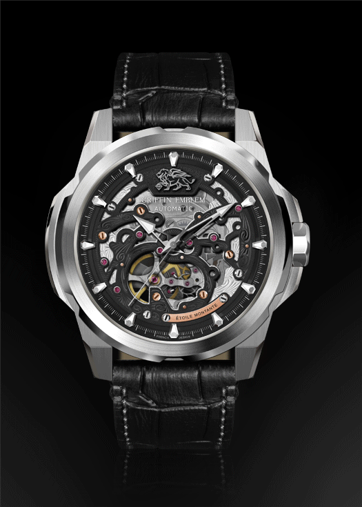 星空白銀 RGN001-1 鏤空機械錶 42mm_6