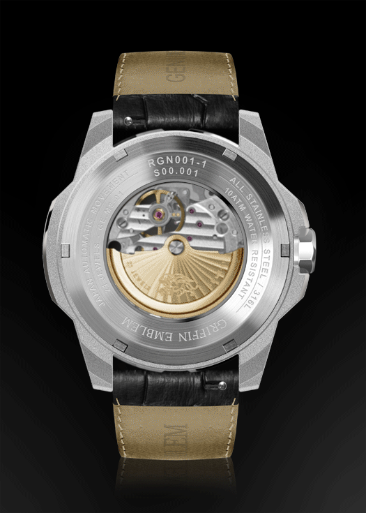 星空白銀 RGN001-1 鏤空機械錶 42mm_7