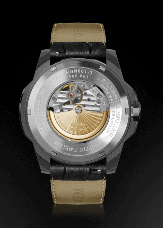 星空曜石 RGN001-3 鏤空機械錶 42mm_7