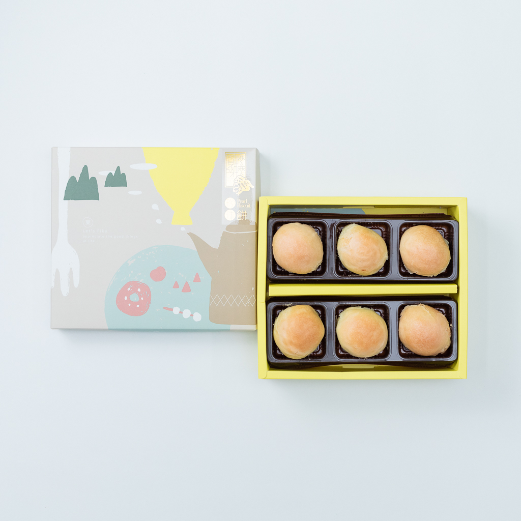 手工珍珠餅｜奶素｜6入