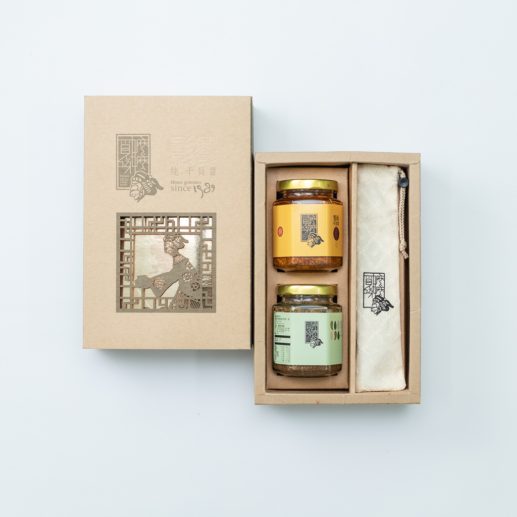 【影饗禮盒】素食精選醬2入＆日式筷架組