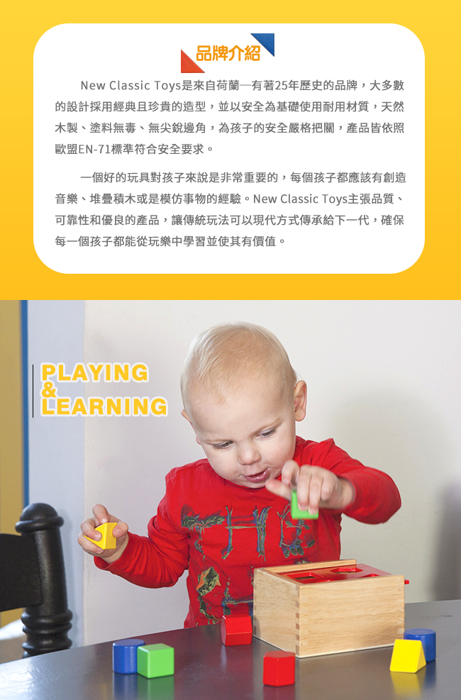 荷蘭 New Classic Toys - 天才小木匠工具箱玩具12件組