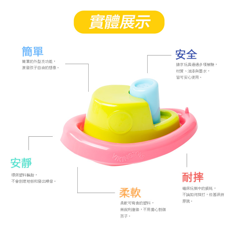 瑞典Viking toys - 戲水快艇-15cm+戲水小帆船-15cm