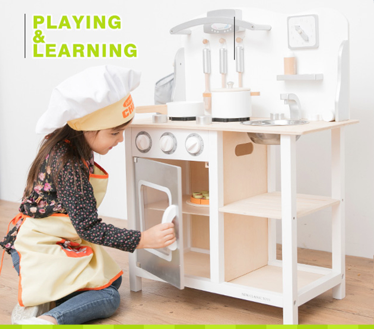 荷蘭 New Classic Toys - 【超人氣推薦】優雅小主廚-白色