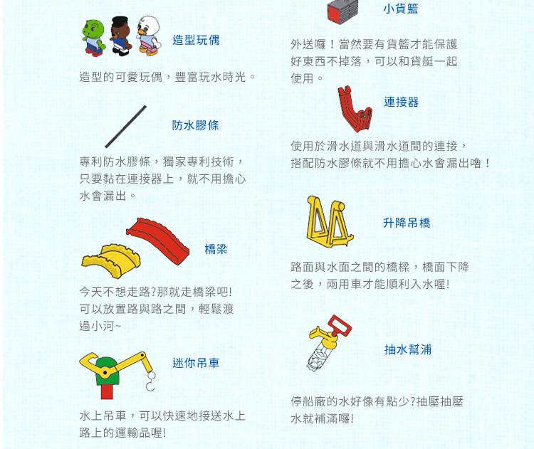 瑞典 Aquaplay - 【進階版漂漂河】水上樂園玩具-1528