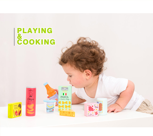 荷蘭 New Classic Toys - 北歐小主廚經典美食拼盤