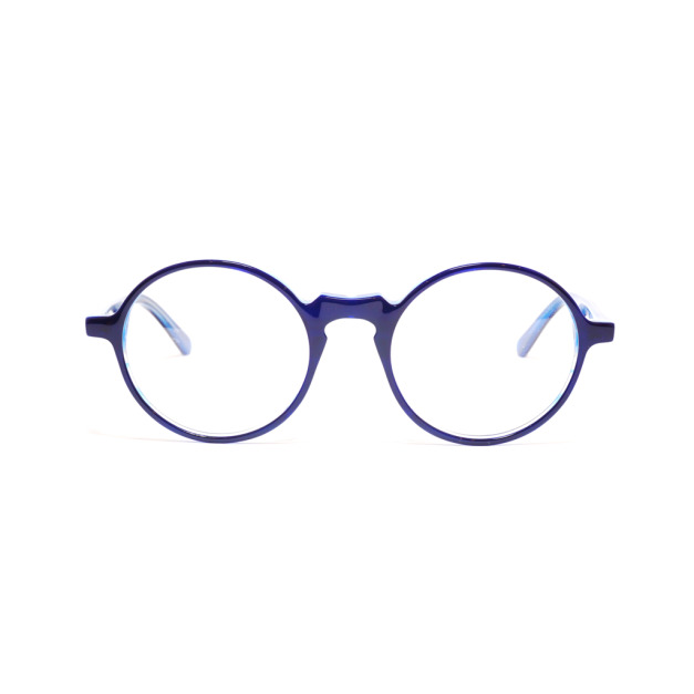 藍色鏡框│復古圓框眼鏡│K1051C0