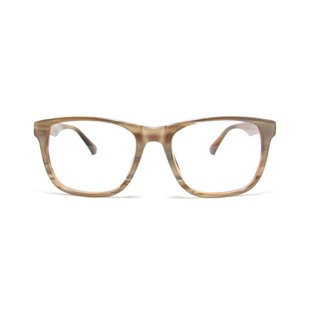 大框型光學眼鏡│閃爍杏仁色│1960-X1