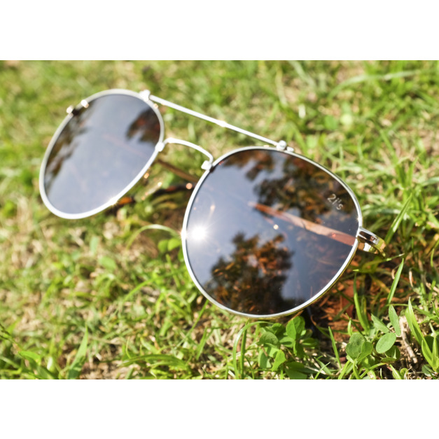 2is JimiC 太陽眼鏡 偏光│雙樑大圓│咖啡色│抗UV400