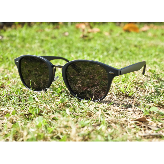 2is BayD 太陽眼鏡 偏光│橢圓框│黑色│抗UV400