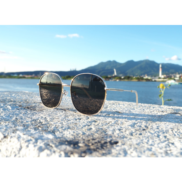 2is RonD 太陽眼鏡│大方框│金色│抗UV400