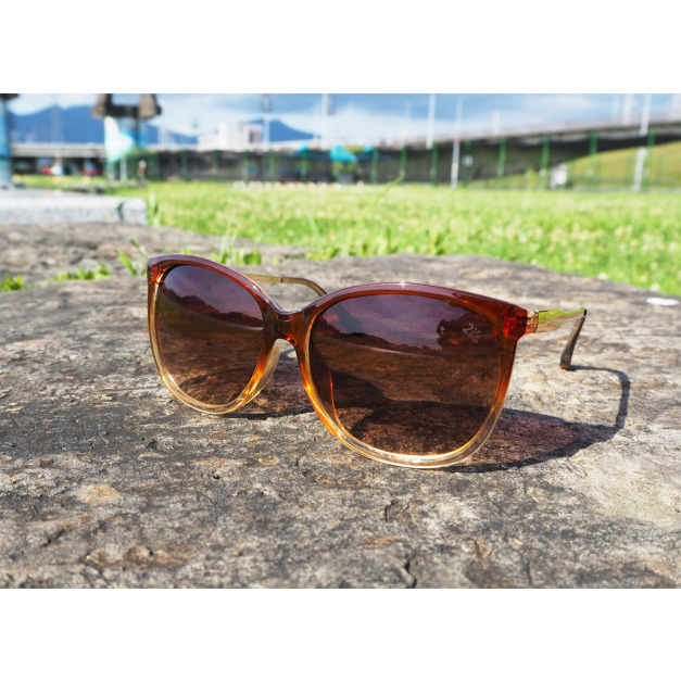 2is SaiC 太陽眼鏡│大框形墨鏡│咖啡色│抗UV400