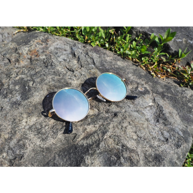 2is OreeV 太陽眼鏡│復古小圓框│粉紅色│抗UV400