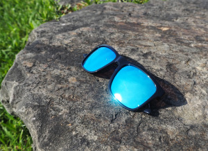 2is ElanB 太陽眼鏡 偏光│百搭方框│藍色鏡面│抗UV400