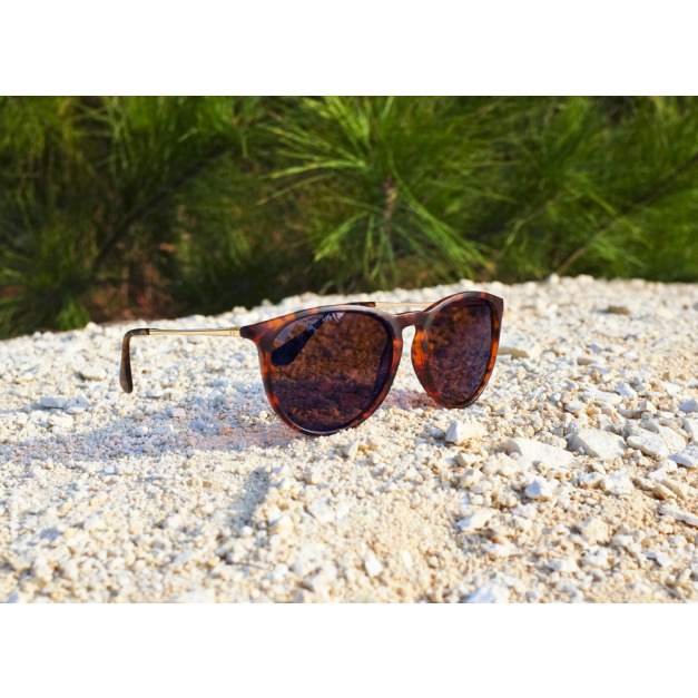 2is MavisT 太陽眼鏡 偏光│百搭梨形墨鏡│玳瑁色│抗UV400