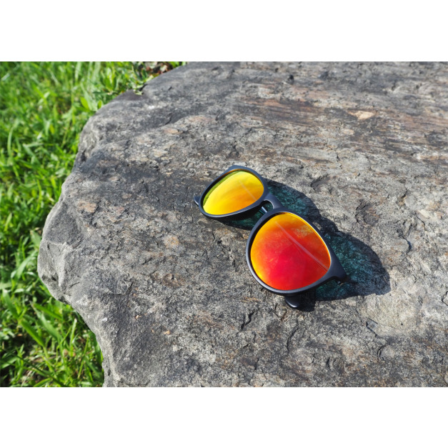 2is MavisO 太陽眼鏡 偏光│百搭梨形墨鏡│橘色│抗UV400