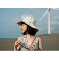 2is HT32Aw 透氣漁夫帽 可摺疊 防潑水 防曬 遮陽帽 白色