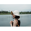 2is HT32Aw 透氣漁夫帽 可摺疊 防潑水 防曬 遮陽帽 白色_4