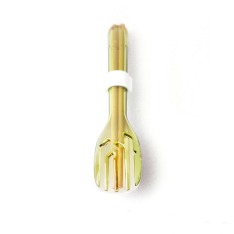 3合1檜木筷環保餐具筷叉匙組