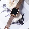Apple watch - 不鏽鋼保護殼x錶帶套組 - 玫瑰金殼_2