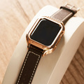 Apple watch - 不鏽鋼保護殼x錶帶套組 - 玫瑰金殼_1